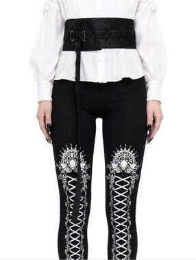 Devil Fashion Sniper Gothic Dress Belt